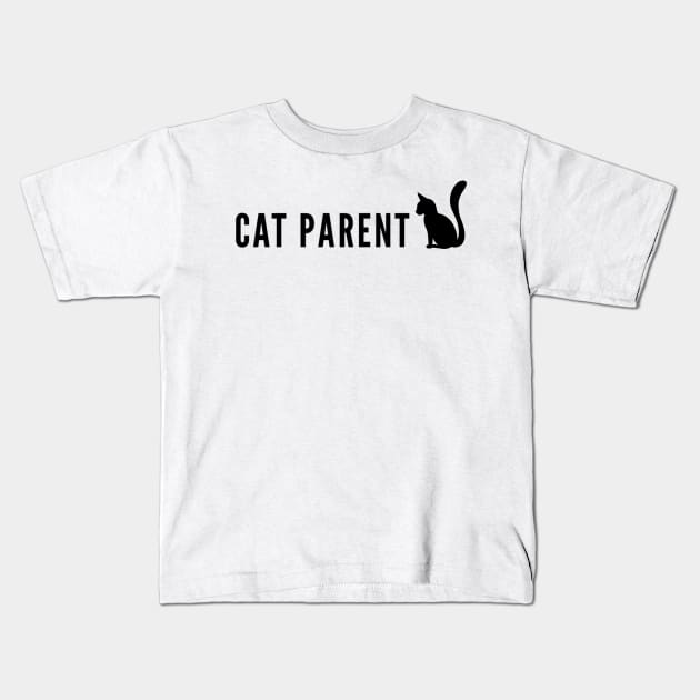 Cat Parent Kids T-Shirt by Cat Club